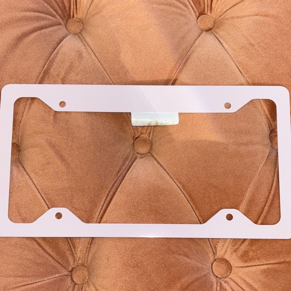 Pink License Plate Frame - Picture 2 of 6